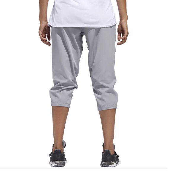 Adidas | Women’s | Diamond Queen | Softball Baseball Pants Gray | M - Picture 1 of 10
